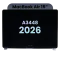 Complete LCD Display Assembly For MacBook Air 15" (A3448) (2026) (Genuine OEM) (Midnight)