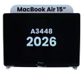 Complete LCD Display Assembly For MacBook Air 15" (A3448) (2026) (Genuine OEM) (Sky Blue)