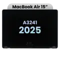 Complete LCD Display Assembly For MacBook Air 15" (A3241) (2025) (Genuine OEM) (Silver)