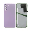 Back Cover Glass With Camera Lens For Samsung Galaxy S21 FE (Service Pack) (Lavender)