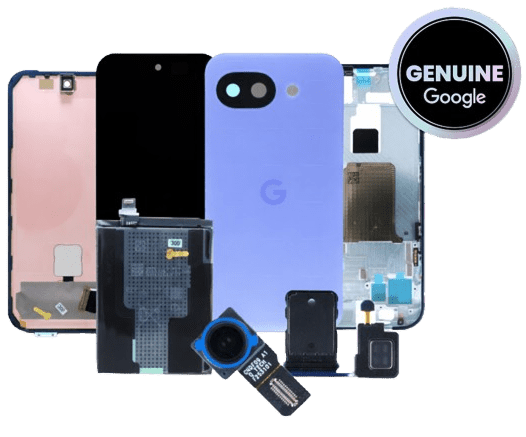 Genuine Google Pixel 10a OEM parts: OLED, battery, housings and more