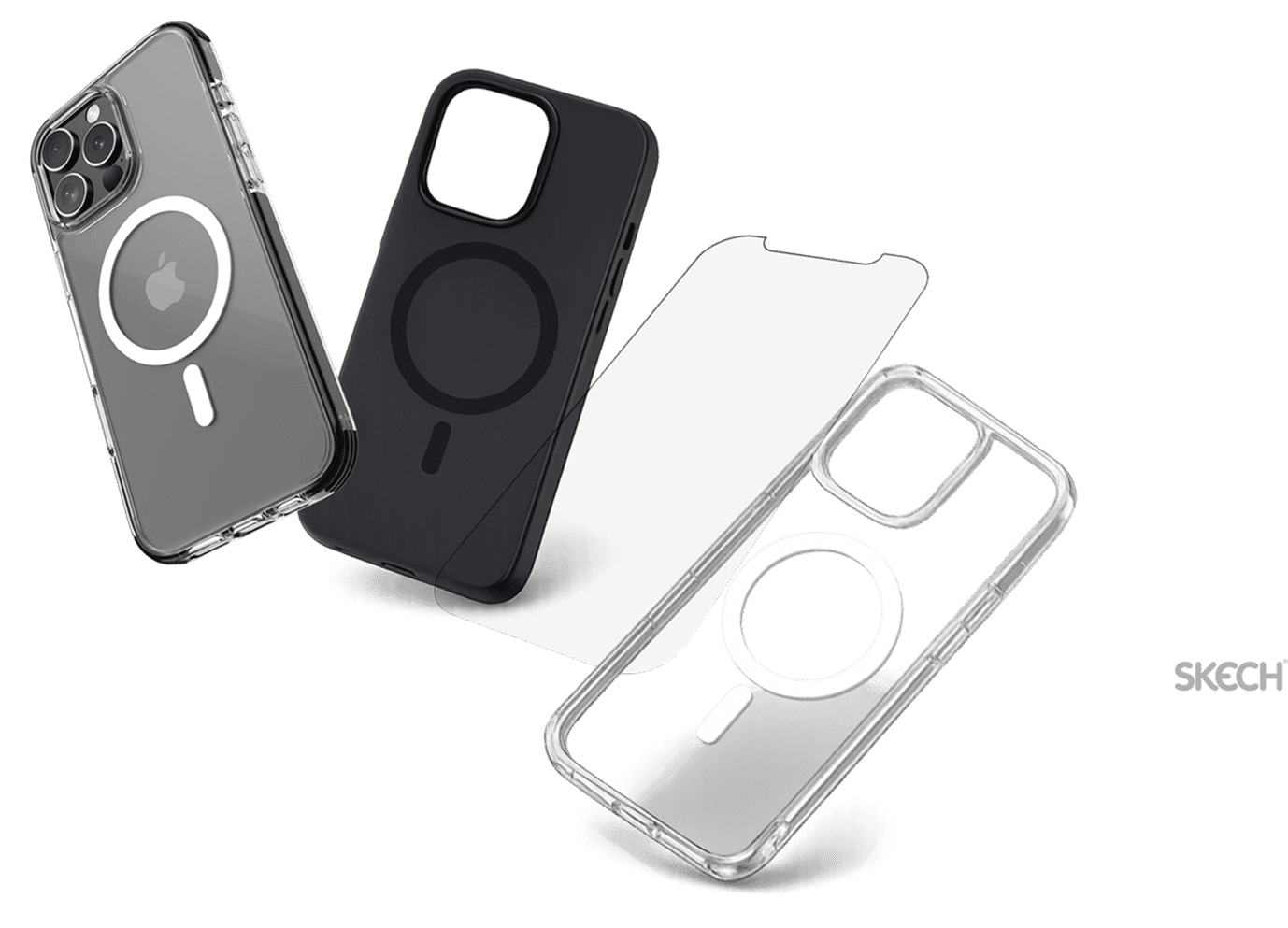 MagSafe compatible cases and screen protectors
